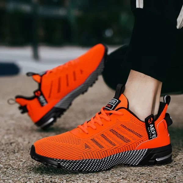 New 2024 Men Running Shoes Breathable Outdoor Sports Shoes Lightweight Sneakers for Men Comfortable Athletic Training Footwear - Image 4