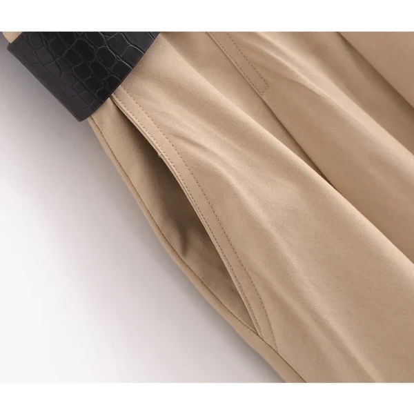MUJER 2025 Woman Dresses Belt Pleated Midi Dress Women Sleeveless Summer Dress Woman Knitted Party Dresses for Women Sundress - Image 4