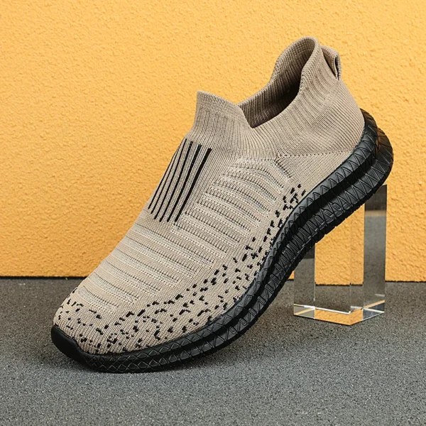 Breathable Men Casual Shoes Lightweight Outdoor Male Walking Shoes Anti-slip Men's Sneakers Slip on Flats Vulcanized Shoes 2023 - Image 3