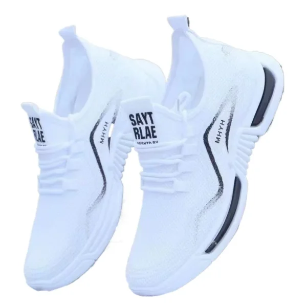 Leisure running shoes new summer Men's trendy breathable sneakers soft sole mesh shoes resistant versatile men sports shoes - Image 4